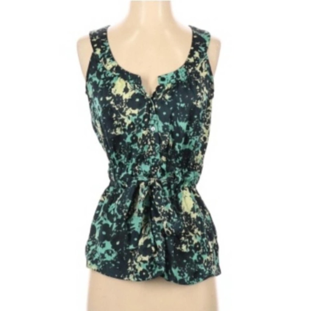 Lauren Conrad summer blouse tank top tie shirt BB